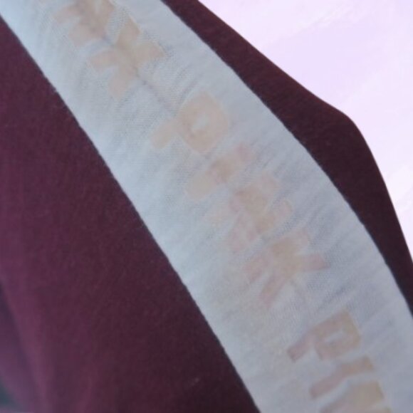 PINK Victoria's Secret outline pink sequined 86 t-shirt "pink" down sleeves XS - Picture 5 of 8